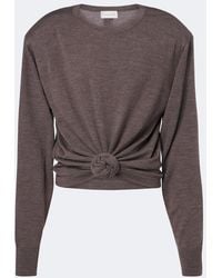 Magda Butrym - Wool Sweater - Lyst