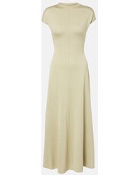 TOVE - Lenore Knitted Wool And Silk Midi Dress - Lyst