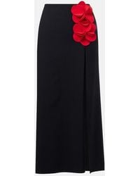 Karla Colletto - Floral-Applique Beach Cover-Up - Lyst