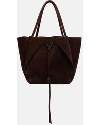 Gabriela Hearst - Tote Marija Aus Veloursleder - Lyst