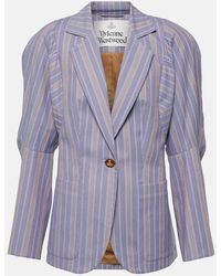 Vivienne Westwood - Blazer Pourpoint Aus Baumwolle - Lyst