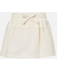 Moncler - Falda De Tenis De Algodon - Lyst