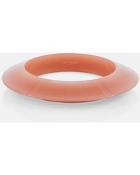 Saint Laurent - Resin Bangle - Lyst