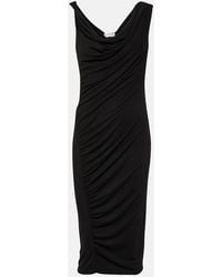 Velvet - Fifi Jersey Midi Dress - Lyst