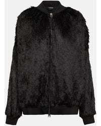 Tom Ford - Faux-Fur Bomber Jacket - Lyst