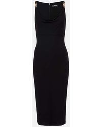 Versace - Vestido Medusa '95 midi - Lyst