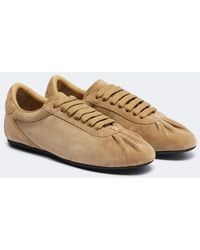 Dolce & Gabbana - Soft Ballet Suede Sneakers - Lyst