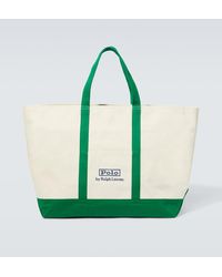Polo Ralph Lauren - Large Icon Summer Cotton Tote Bag - Lyst