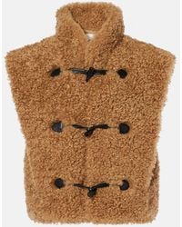 Isabel Marant - Alisa Faux Fur Vest - Lyst