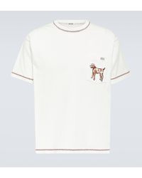 Bode - T-shirt Griffon en coton - Lyst