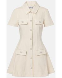 Self-Portrait - Denim Minidress - Lyst