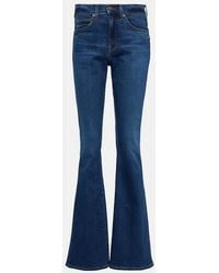 Veronica Beard - Beverly High-Rise Flared Jeans - Lyst