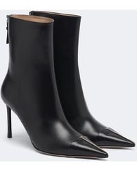 Tom Ford - T Leather Ankle Boots - Lyst