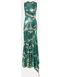 Etro - Dress With Shimmering Finish - Lyst