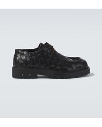 Bottega Veneta - Haddock Intrecciato Leather Derby Shoes - Lyst