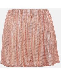 Missoni - Minirock Aus Haekelstrick - Lyst