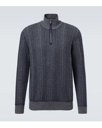 Brunello Cucinelli - Jersey De Cachemir Con Cremallera - Lyst
