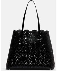 Alaïa - Mina 37 Vienne Leather Tote Bag - Lyst
