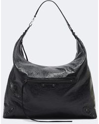 Balenciaga - Le City Large Leather Shoulder Bag - Lyst