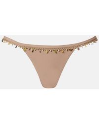 Christopher Esber - Verziertes Bikini-Hoeschen Beach Quartz - Lyst
