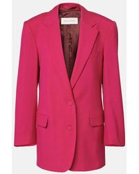 Dries Van Noten - Oversize-Blazer Aus Wolle Und Mohair - Lyst