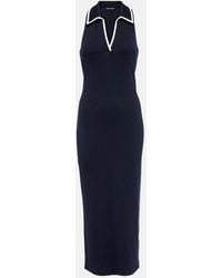 Veronica Beard - Darien Cotton-Blend Polo Dress - Lyst