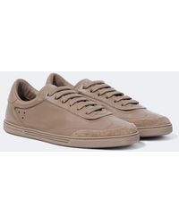 Dolce & Gabbana - Saint Tropez Leather Sneakers - Lyst