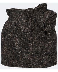 Magda Butrym - Wool And Cashmere-Blend Boucle Miniskirt - Lyst