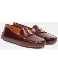 Tod's - City Gommino Leather Driving Shoes - Lyst