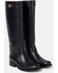 Versace - Medusa '95 Leather Knee-High Boots - Lyst