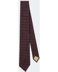 Rubinacci - Corbata De Seda Estampada - Lyst