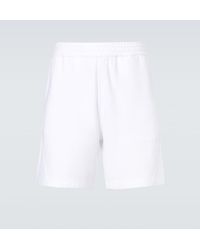 Givenchy - Couture Seam Cotton Bermuda Shorts - Lyst