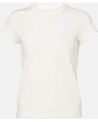 Rick Owens - Level Cotton Jersey T-Shirt - Lyst