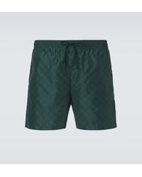 Gucci - Gg Swim Trunks - Lyst