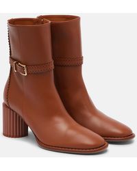 Zimmermann - Eddie 70 Leather Ankle Boots - Lyst