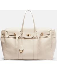 Brunello Cucinelli - Large Leather Tote Bag - Lyst