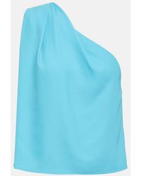The Sei - Top De Crepe Con Un Solo Hombro - Lyst