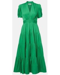 Diane von Furstenberg - Darby Cotton-Blend Maxi Dress - Lyst