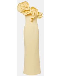 Rebecca Vallance - One-Shoulder-Maxikleid Lulu Aus Crepe - Lyst