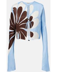 Cala De La Cruz - Sina Floral Top - Lyst