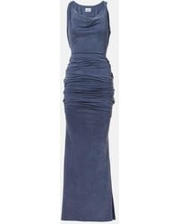 Vivienne Westwood - Liz Draped Jersey Maxi Dress - Lyst