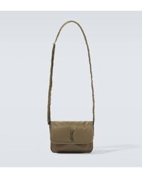 Saint Laurent - Niki Small Canvas Messenger Bag - Lyst