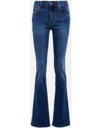 7 For All Mankind Jeans flared Bootcut B(AIR) - Blu