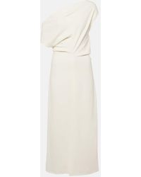 Proenza Schouler - Rosa Crepe Midi Dress - Lyst