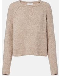 Agnona - Cashmere, Silk, And Wool Sweater - Lyst