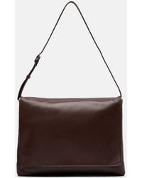 The Row - Schultertasche Nan Aus Leder - Lyst