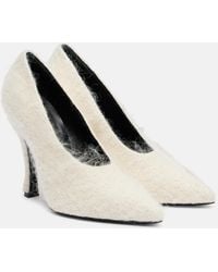 Magda Butrym - Leather-Trimmed Pumps - Lyst