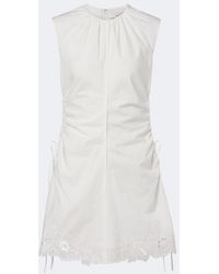 SIR. - Klara Ruched Cotton Minidress - Lyst