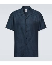 Berluti - Printed Silk And Cotton Shirt - Lyst