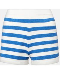Posse - Shorts Ari De Tiro Alto A Rayas - Lyst